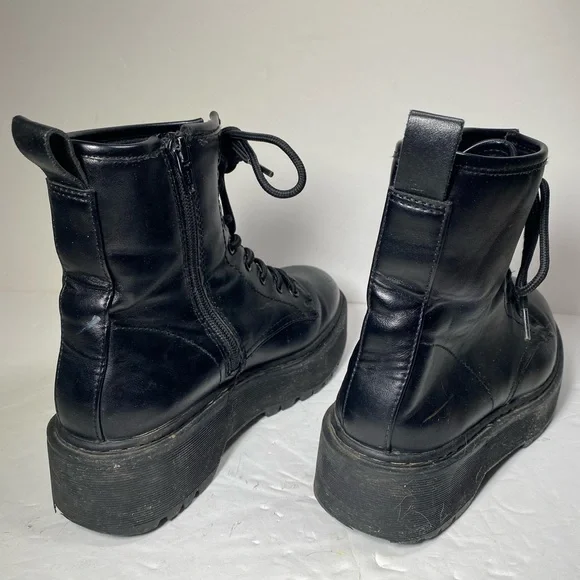 ❌SOLD‼️❌ Target Black Combat & Moto Boots - Picture 13 of 13